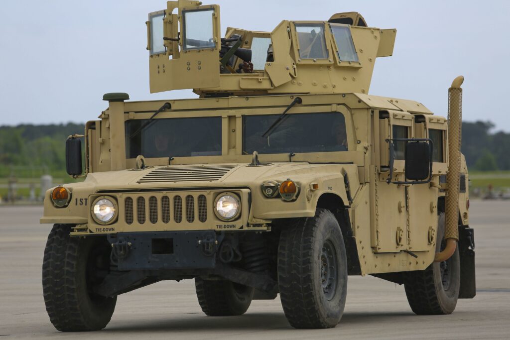 Marine dies in Humvee rollover at California combat training center