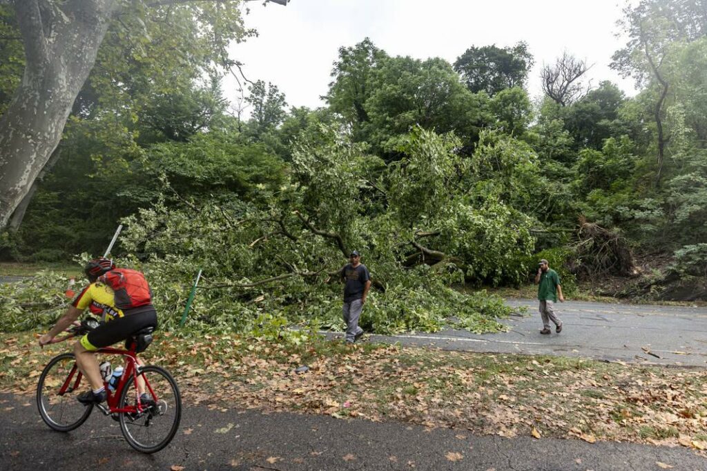 Debby finally moves out of the US, though some flooding risk and power outages remain