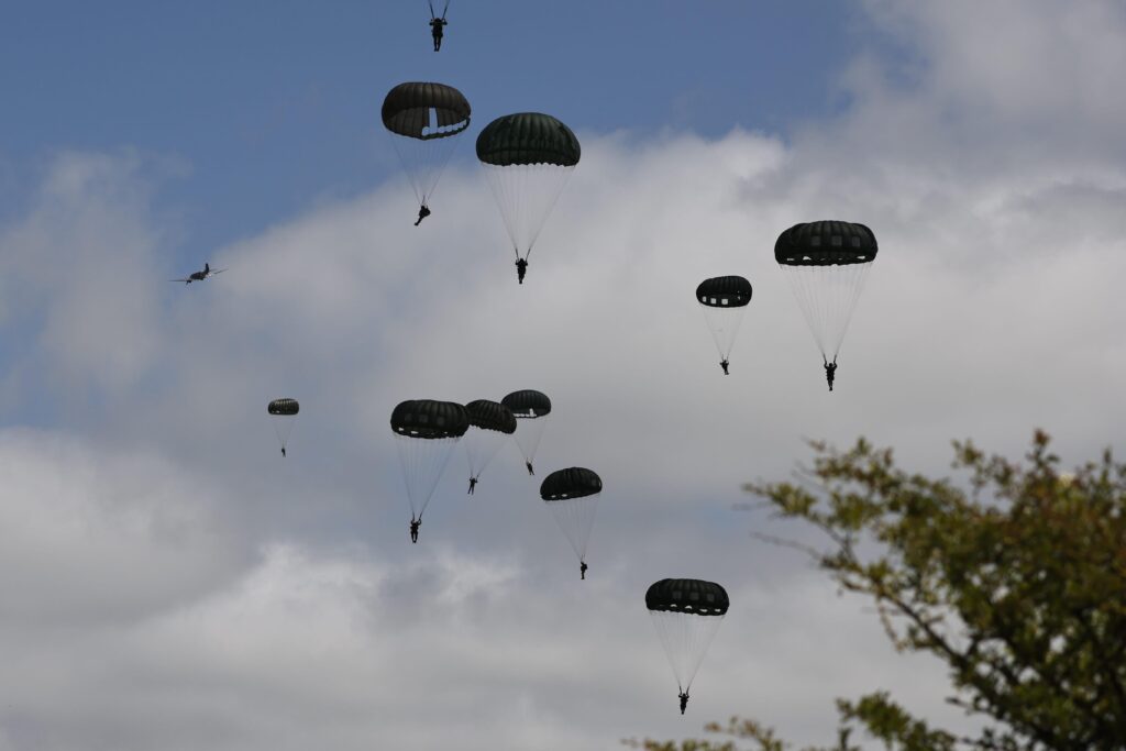 Parachutists Commemorate 80th Anniversary of Operation Market Garden in the Netherlands