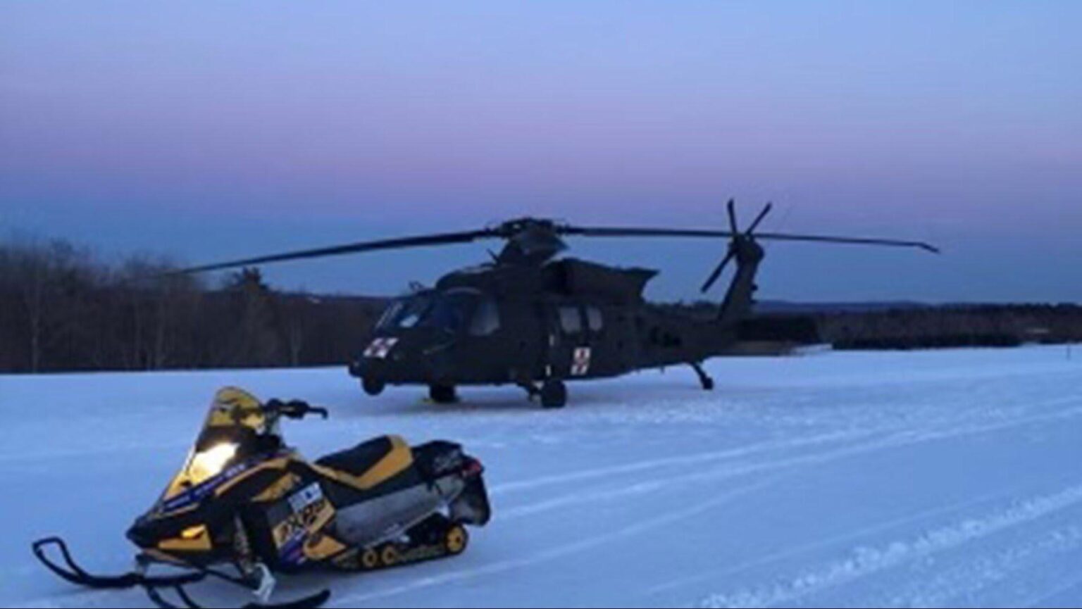 Man who ran into Army helicopter with snowmobile wins $3.3 million in lawsuit