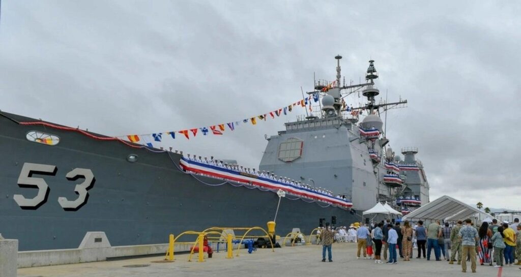 Navy decommissions cruiser Leyte Gulf after nearly 40 years of service