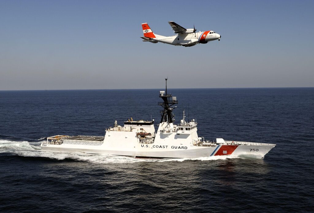 Coast Guard Saves Man, Dog off Florida During Hurricane Helene