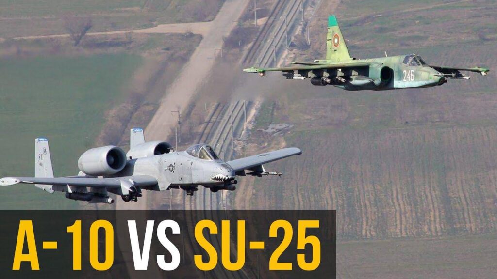 Russia’s Su-25 ‘Flying Tank’ vs. US A-10 ‘Warthog’