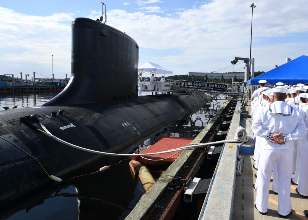 Navy Submarine Honored with Top Unit Award for 3 Secret Intelligence Missions