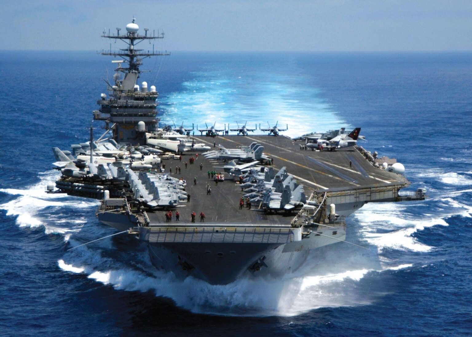 The Top 7 Aircraft Carriers Dominating the World’s Oceans