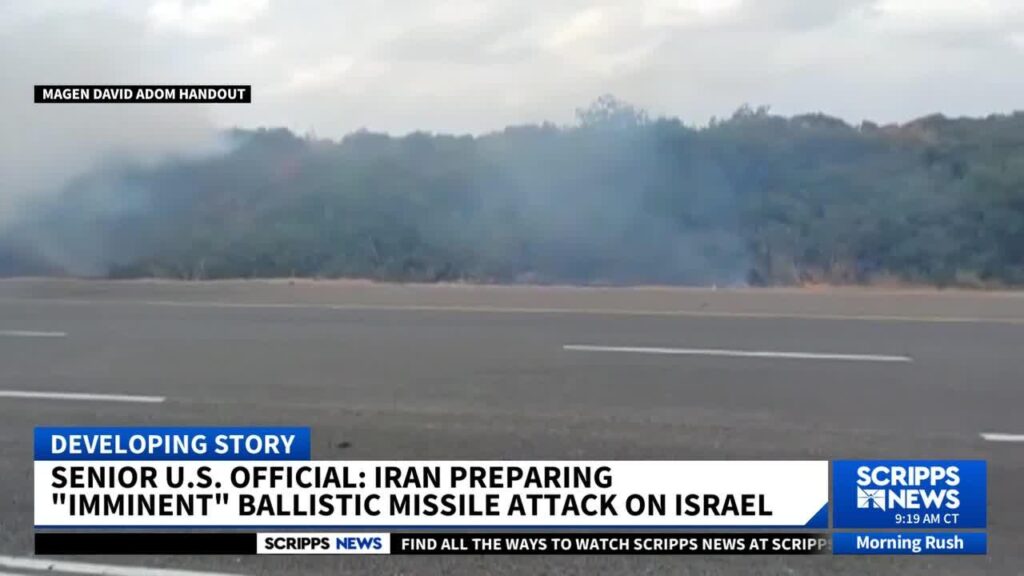 Iran preparing imminent ballistic missile attack on Israel, US warns