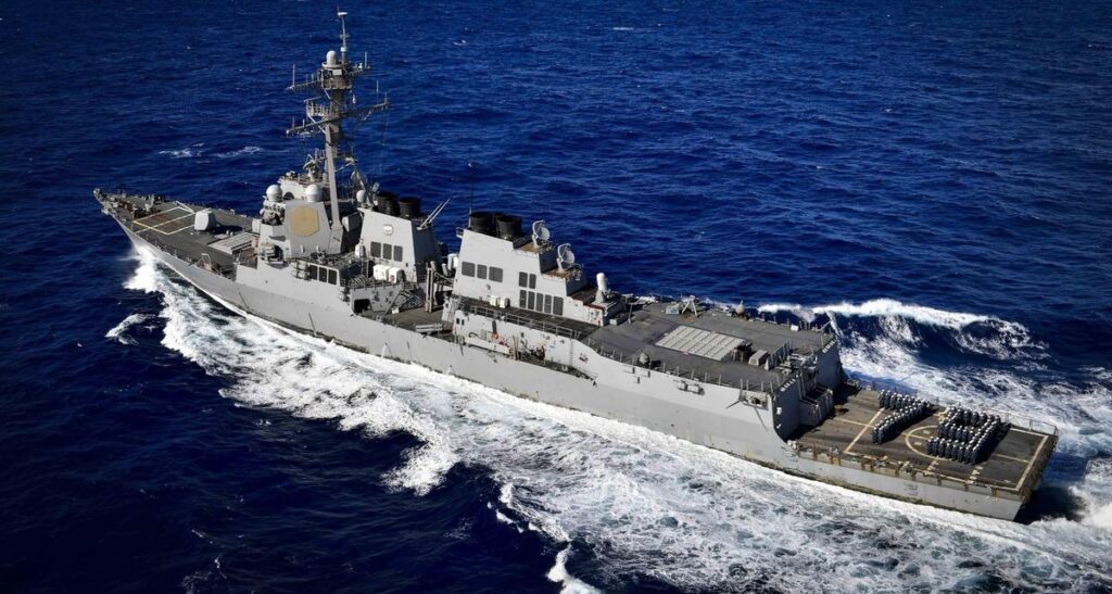 USS Oscar Austin heads to Spain for beefed up destroyer presence