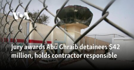 Jury Awards Abu Ghraib Detainees $42 Million, Holds Contractor Responsible