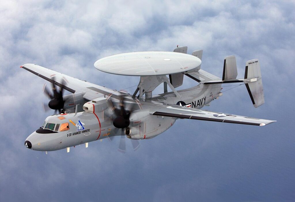 Navy fires commander of E-2 Hawkeye squadron for “loss of confidence”