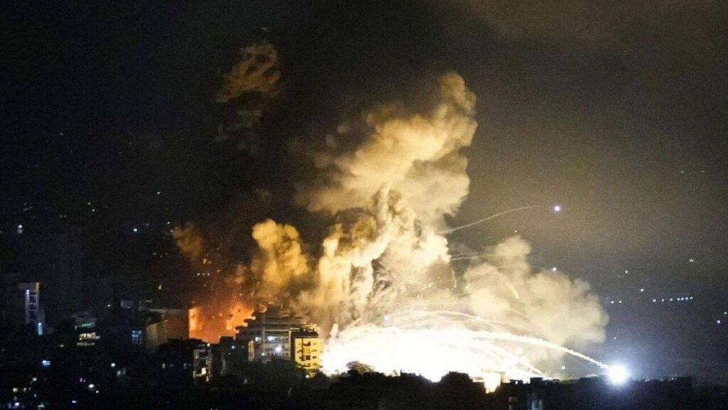 At Least 11 Killed and Dozens Injured in Israeli Strikes in Beirut as Diplomats Push for Cease-Fire