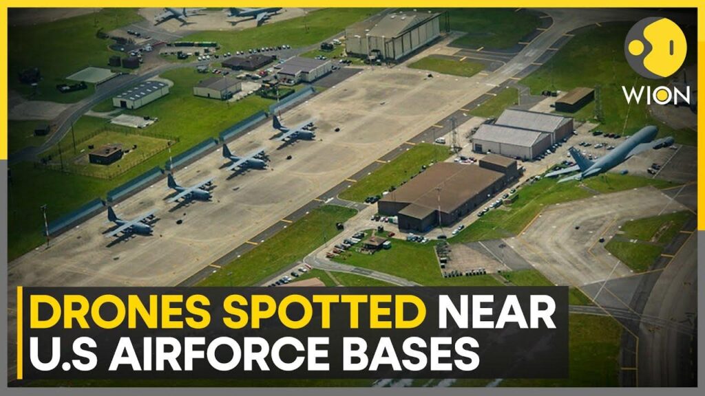 Drones spotted near 4 bases used by US Air Force in England