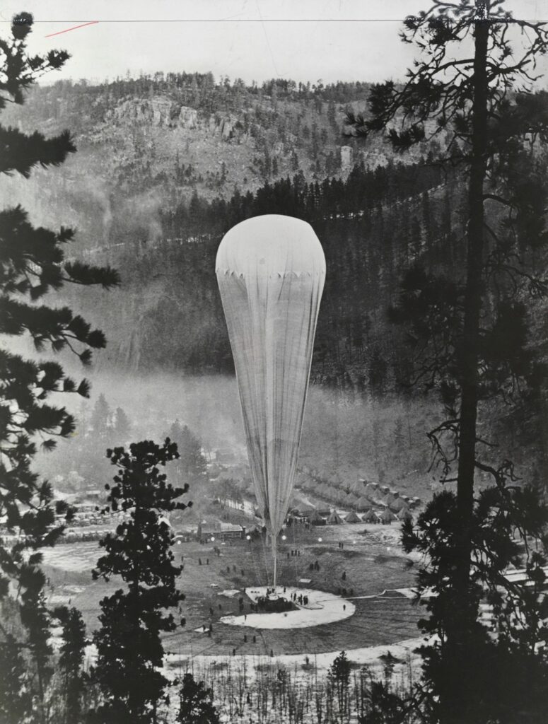 Before the space race, the US military raced balloons to the stratosphere