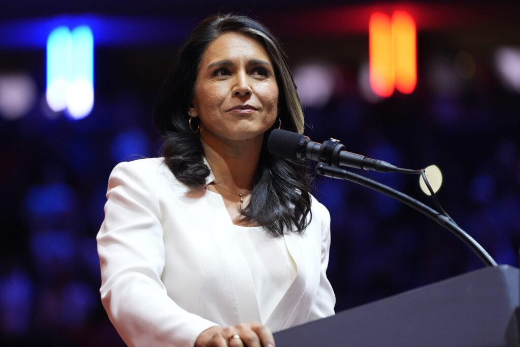 Former Officials Urge Closed-Door Senate Hearings on Tulsi Gabbard, Trump’s Pick for Intel Chief