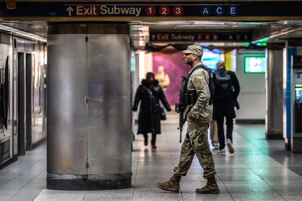 New York Governor to Deploy 250 More National Guard Troops in Subways