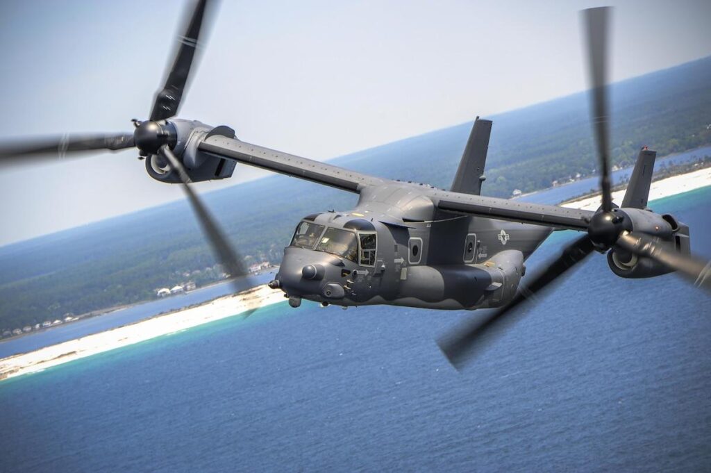 Navy, Air Force cleared to fly Ospreys after inspecting gears