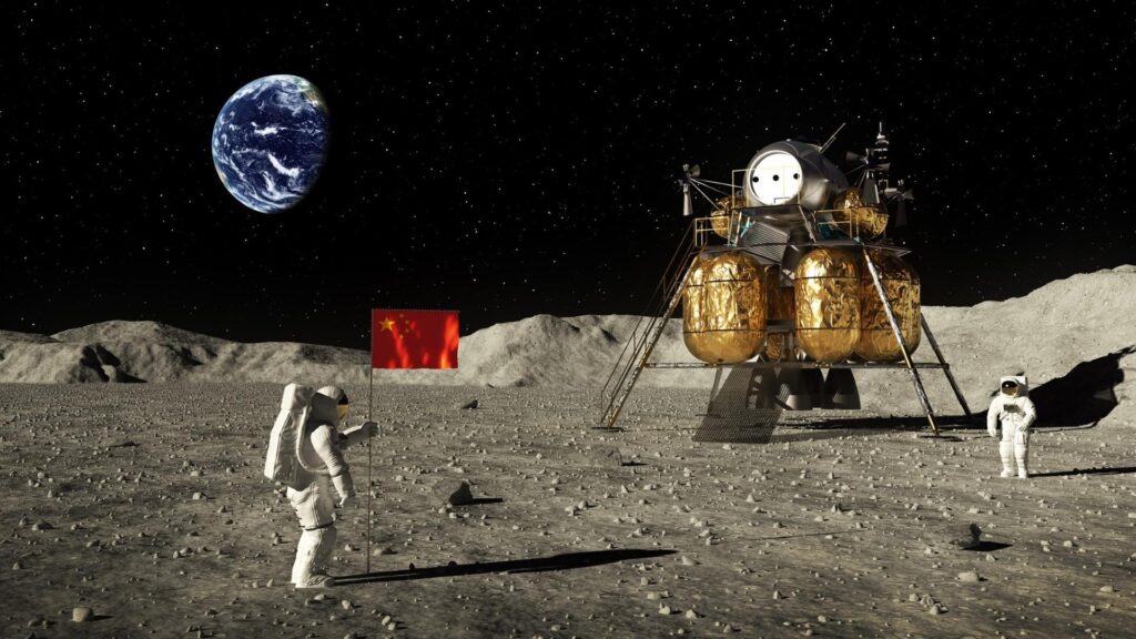 As the US and China race to the Moon, loopholes in space law could allow conflict