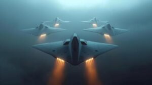 A Hypersonic, Space-Traveling, Laser-Firing 7th-Gen Stealth Fighter by 2050?