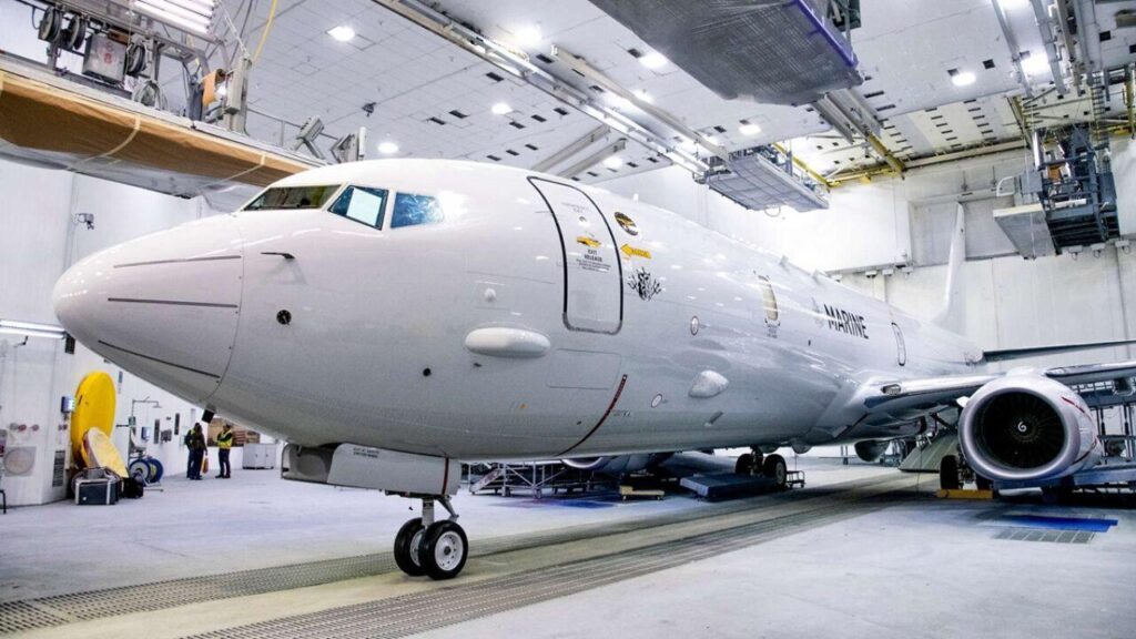 Boeing Unveils First German P-8A Poseidon Aircraft