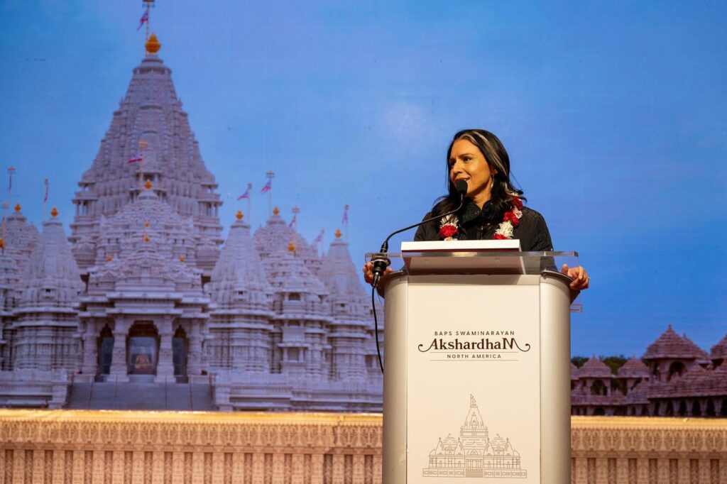 Tulsi Gabbard is First Female Combat Veteran and First Hindu to Serve as Director of National Intelligence