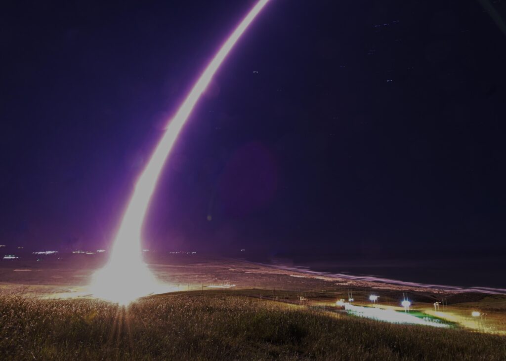 Malmstrom Airmen Participate in Unarmed Minuteman III ICBM Launch at California Base