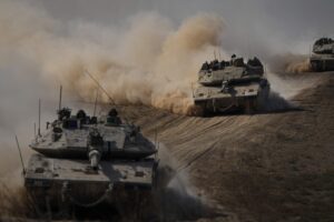 Israel Sends Tanks Into West Bank for First Time in Decades, Says Fleeing Palestinians Can’t Return