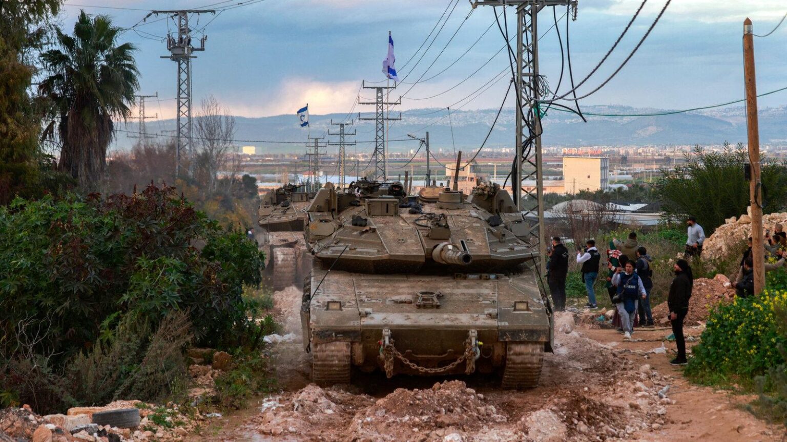 Israeli Tanks Enter West Bank in Unprecedented Escalation