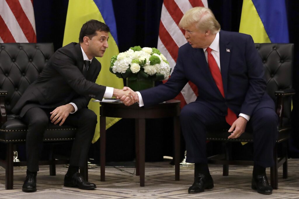 Trump expresses Russia-Ukraine war nearing end as he meets with Macron